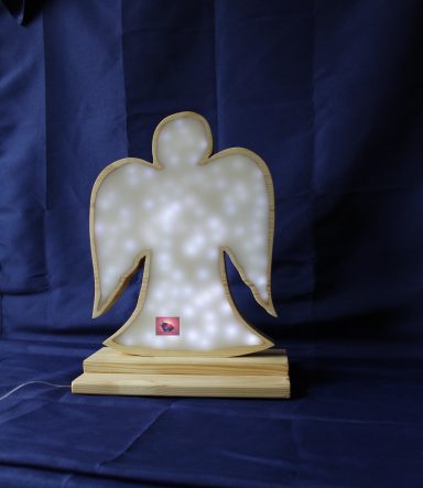 Stylisierte Engel in Weiß 